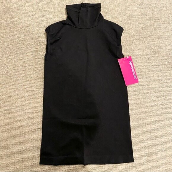 NWT Commando Minimalist Sleeveless Turtleneck Top in Black - Picture 6 of 7